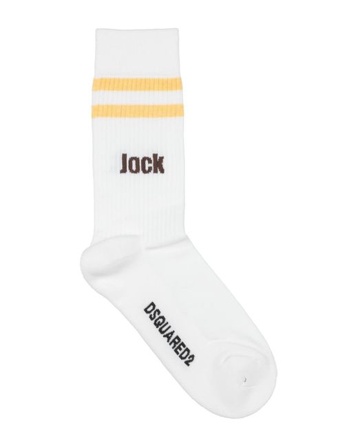 DSquared² White Socks & Hosiery for men