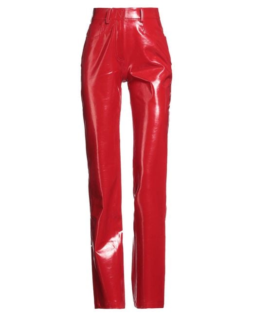 Pantalon Norma Kamali en coloris Red