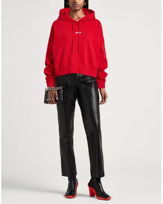 Sudadera MSGM de color Red