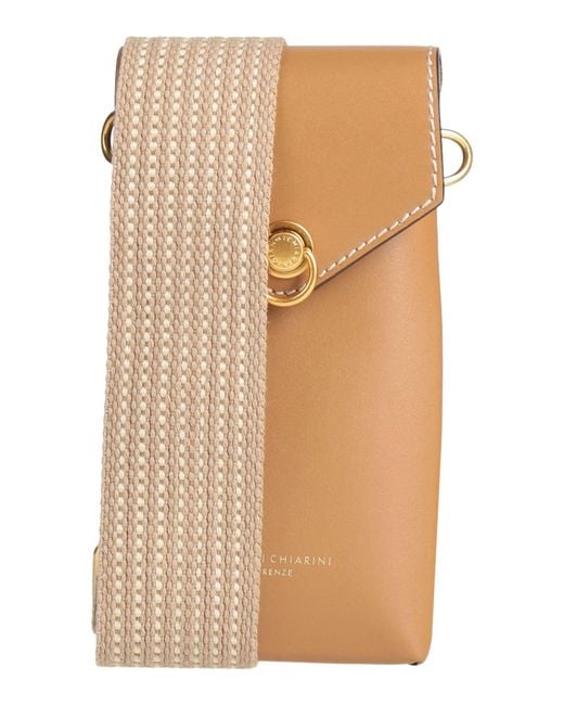 Gianni Chiarini Natural Tan Cross-Body Bag Leather