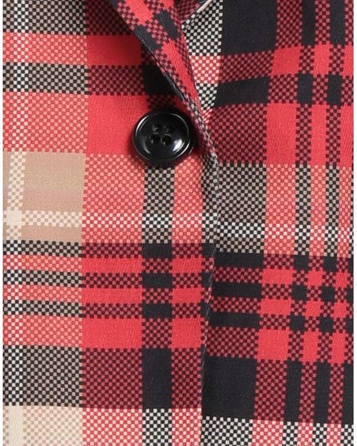 Gai Mattiolo Red Gm Blazer Polyester, Elastane