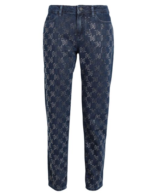 Karl Lagerfeld Blue Denim Trousers