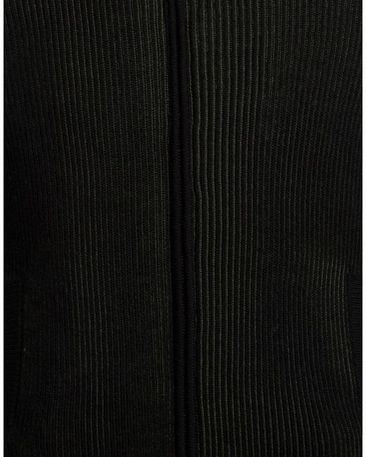 Moorer Black Jacket Virgin Wool for men