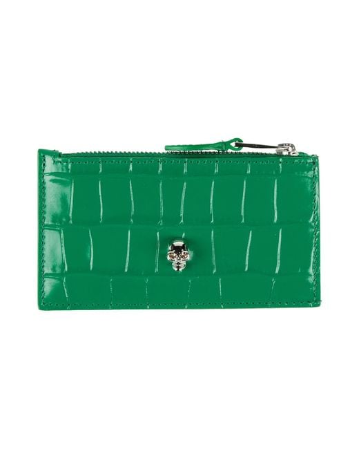 McQueen Green Cardholders