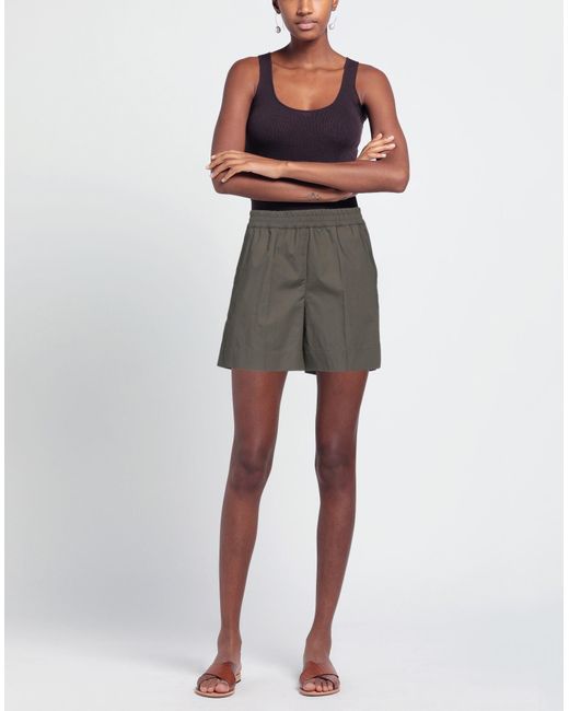P.A.R.O.S.H. Gray Shorts & Bermuda Shorts