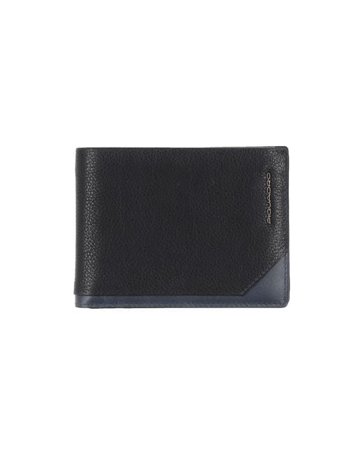 Piquadro Black Wallet for men