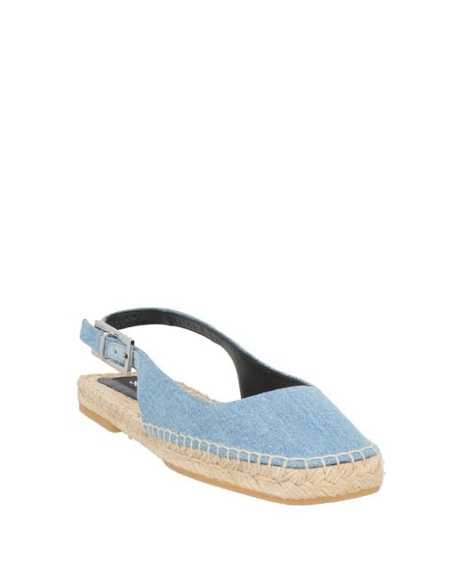 Sergio Rossi Blue Espadrilles