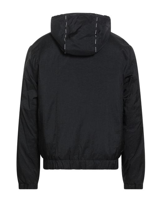 Versace Jeans Couture Black Jacket Polyamide for men