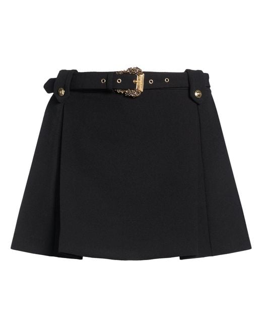 Versace Jeans Couture Black Mini Skirt