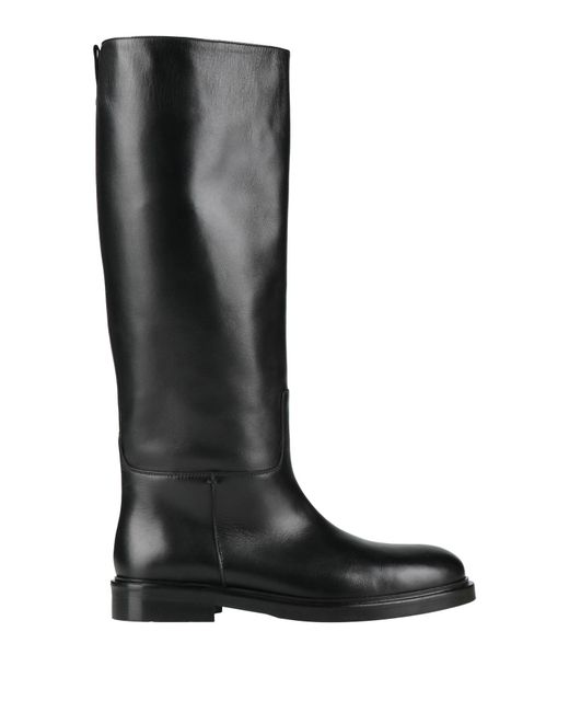 Poeve Black Boot Leather