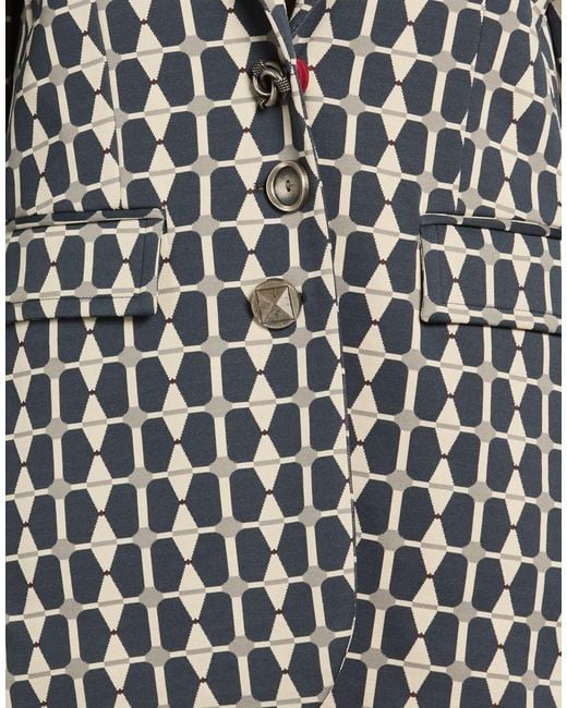Maliparmi Gray Blazer Polyamide, Elastane