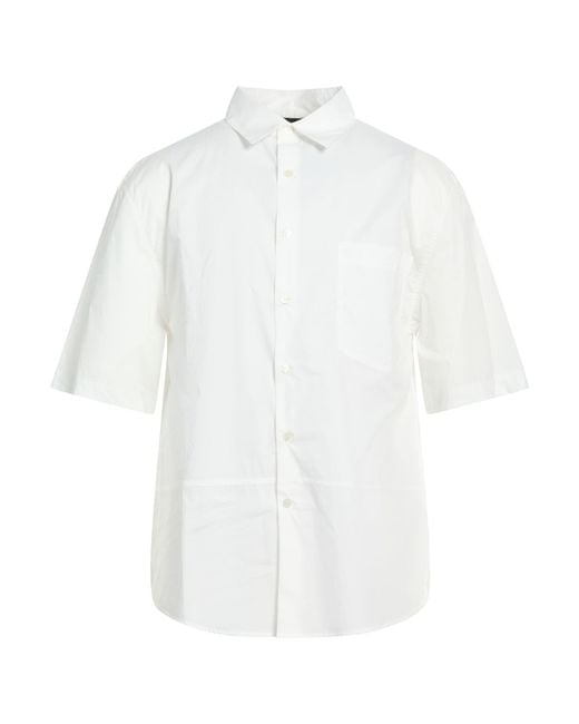 Roberto Collina White Shirt Cotton for men