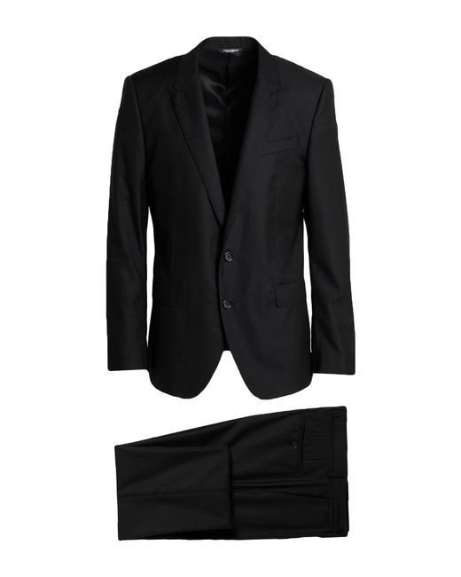 Dolce & Gabbana Black Suit for men