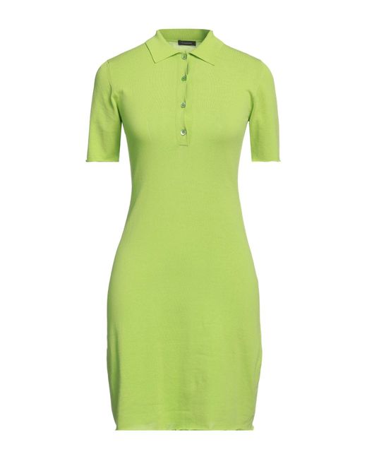 Cruciani Green Mini Dress