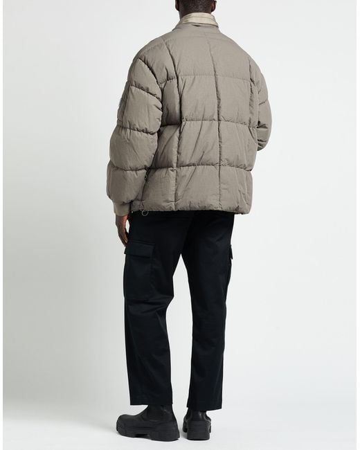 C P Company Gray Puffer Polyamide for men