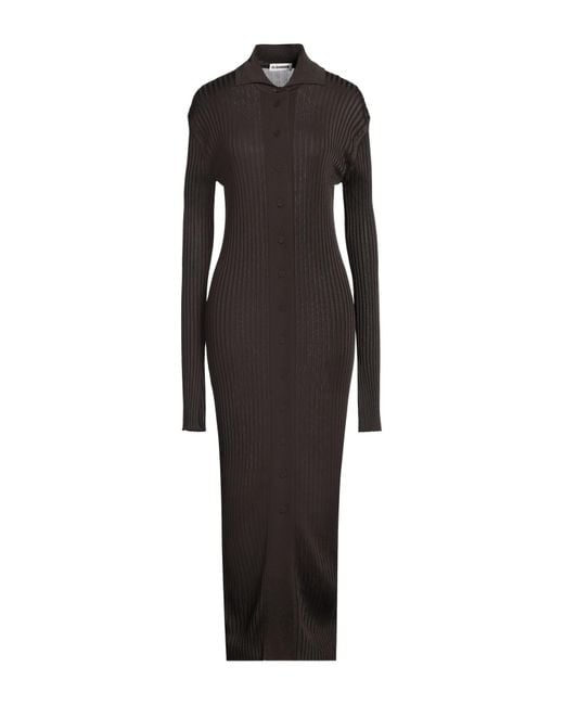 Jil Sander Black Maxi Dress