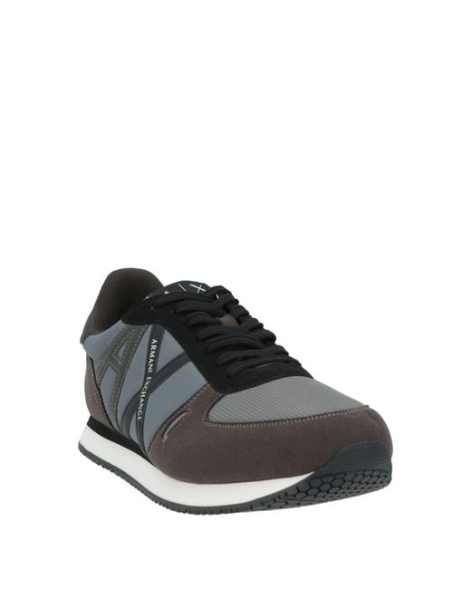 ARMANI EXCHANGE Black Trainers for men
