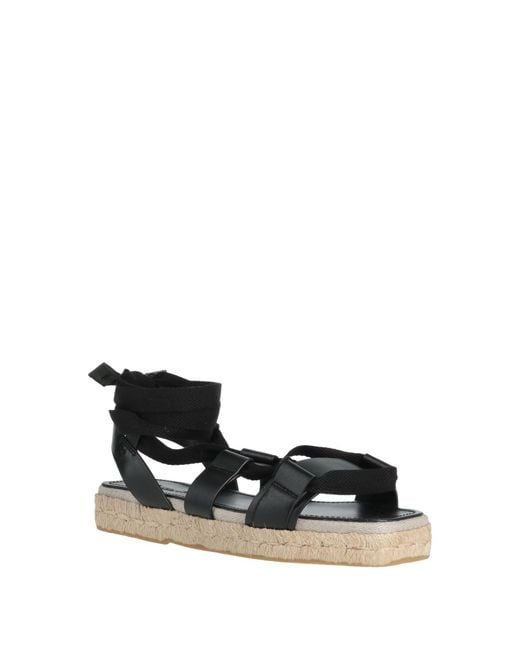 Max Mara Black Espadrilles