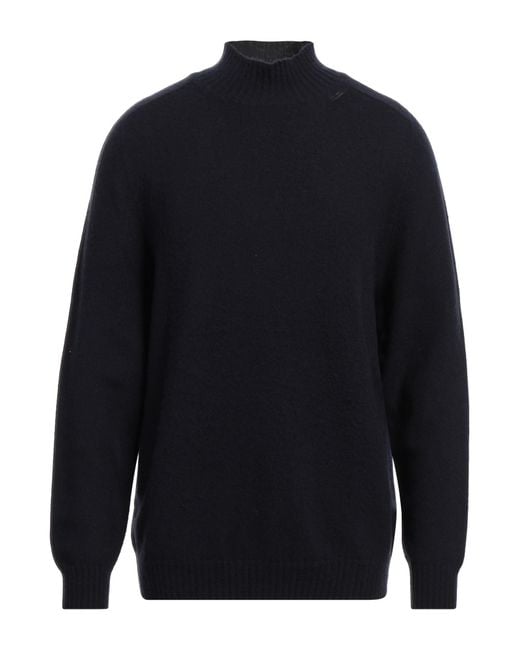 Alpha Studio Blue Turtleneck for men