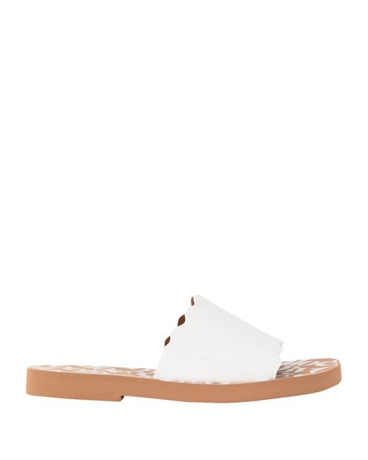 See By Chloé White Sandals