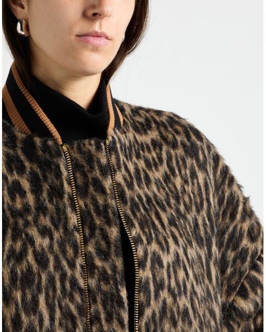 LaDoubleJ Gray Coat Virgin Wool, Synthetic Fibers, Alpaca Wool, Wool, Silk