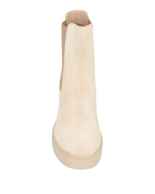 Santoni Natural Ankle Boots
