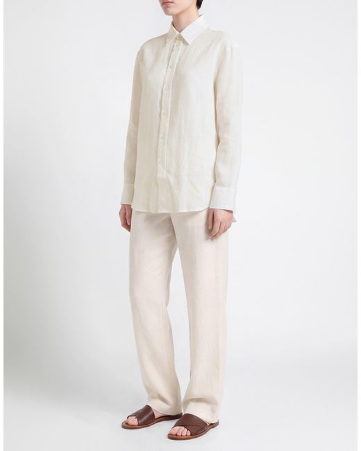 Louisa Ballou White Shirt