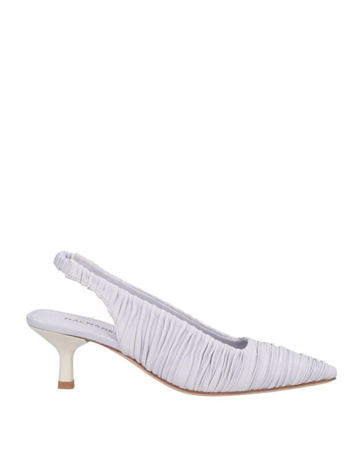 Halmanera White Pumps Leather