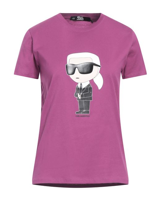 Karl Lagerfeld Pink T-shirt