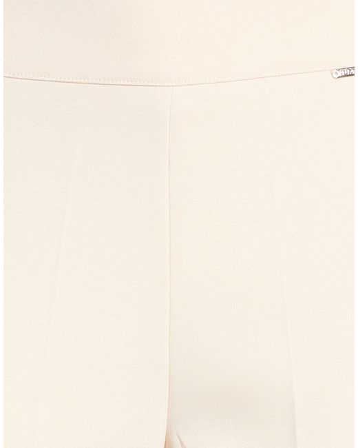 NUALY Natural Cream Pants Polyester, Elastane