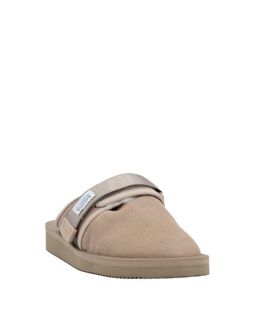 Suicoke Brown Mules & Clogs for men