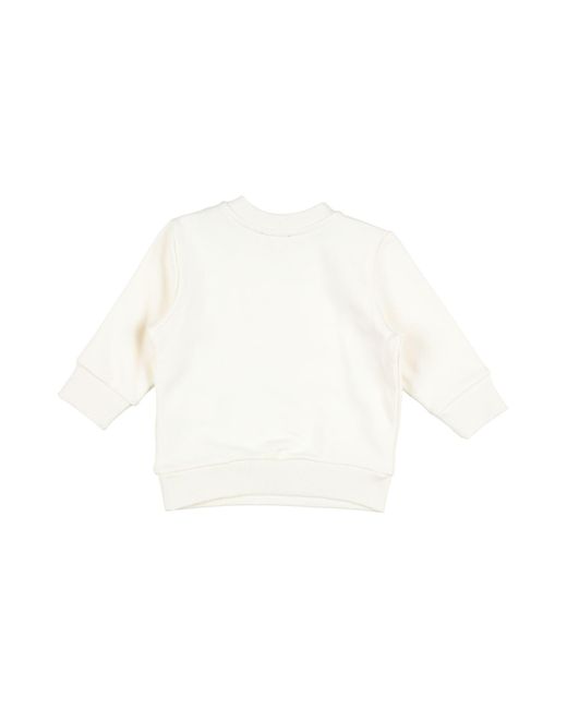 DIESEL White Sweatshirt Cotton, Elastane