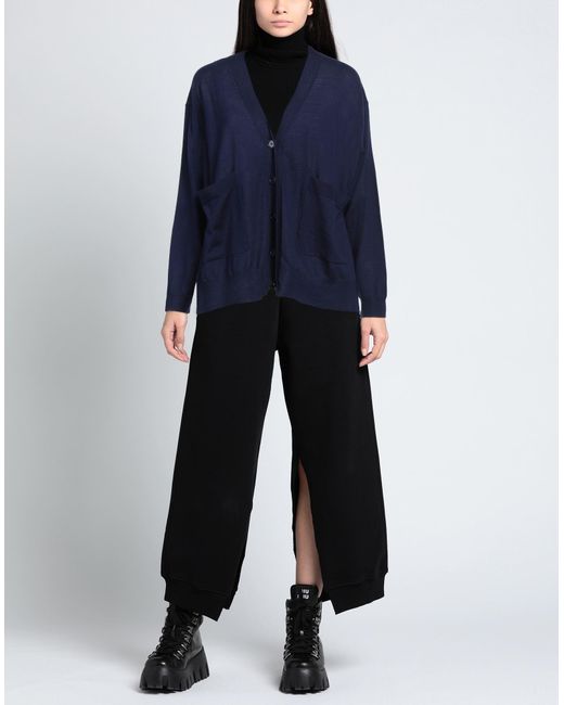 Aragona Blue Midnight Cardigan Merino Wool