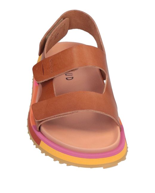GHOUD VENICE Orange Sandals