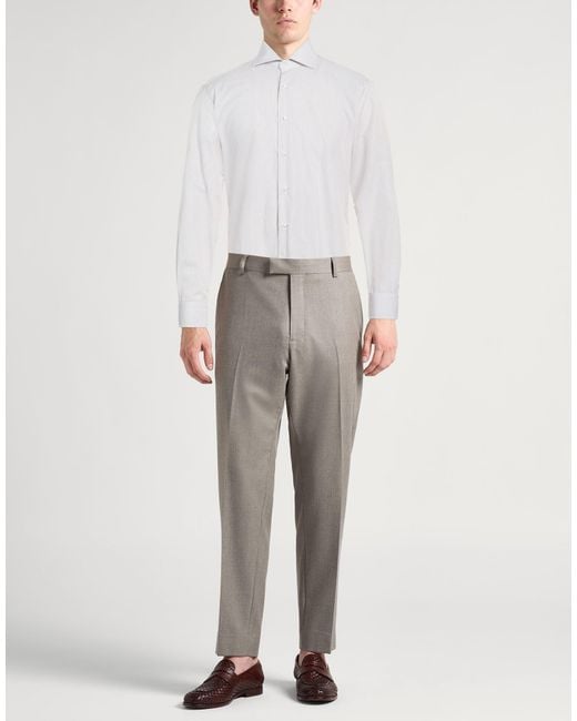 Barba Napoli White Shirt for men
