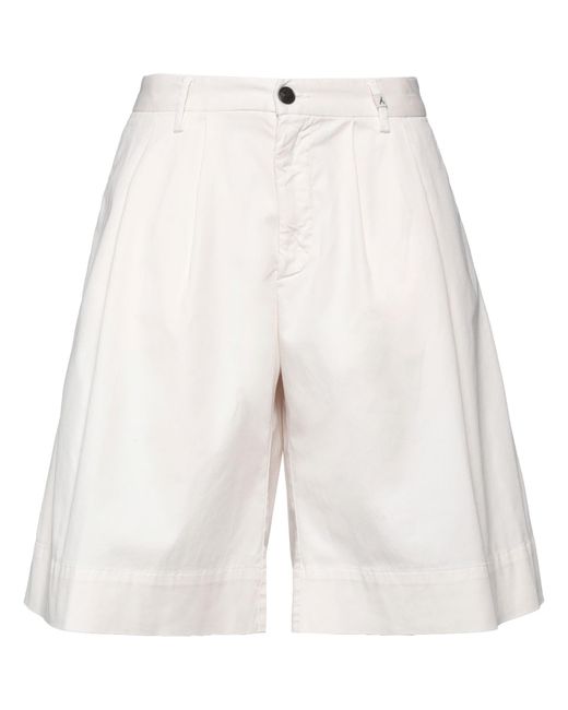 Myths White Shorts & Bermuda Shorts