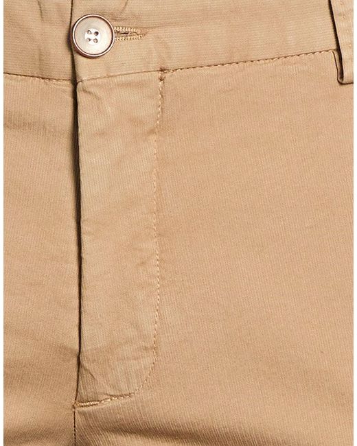 AT.P.CO Natural Camel Pants Cotton, Elastane for men