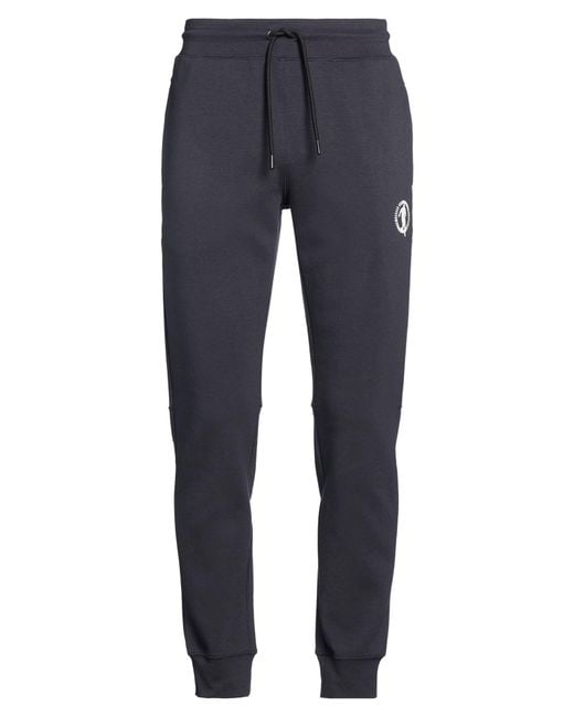 Bikkembergs Blue Pants Cotton, Polyester, Lycra for men
