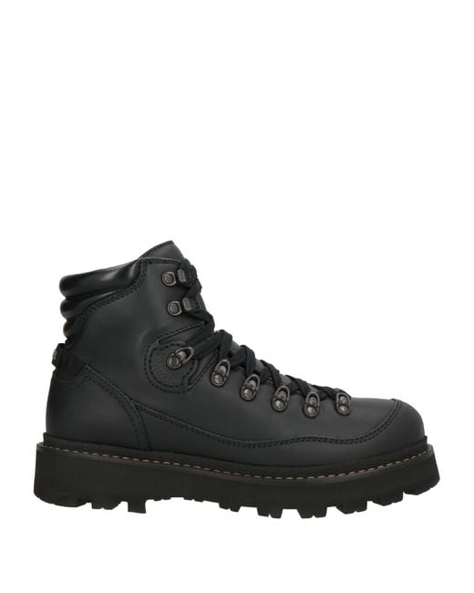 Moncler Black Ankle Boots for men
