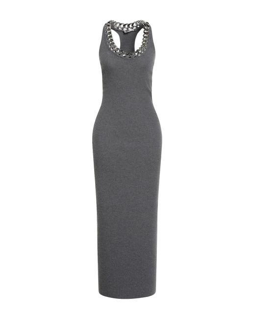 Stella McCartney Gray Maxi Dresses
