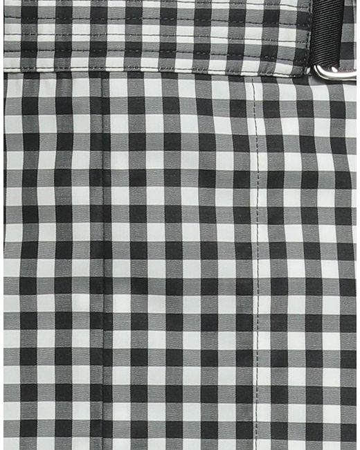 Plan C Black Mini Skirt Polyester