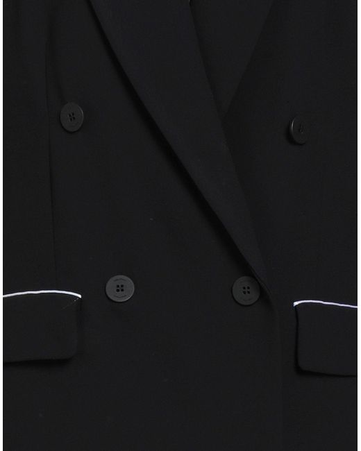 Caractere Black Blazer Polyester