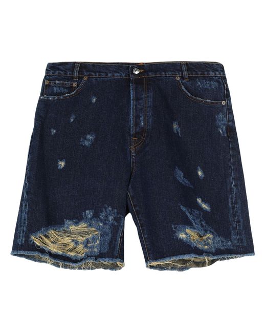 Buscemi Blue Denim Shorts for men