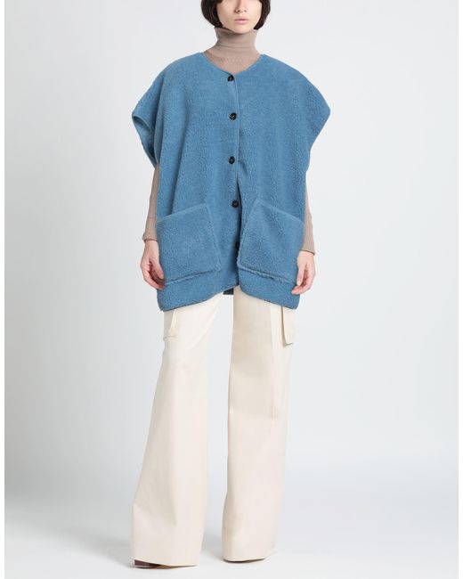 AME ANTWERP Blue Shearling & Teddy