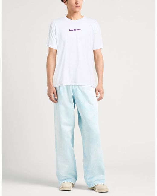 Gcds White T-Shirt Cotton for men