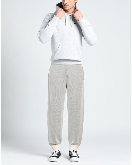 FILIPPO DE LAURENTIIS Gray Pants Cotton for men