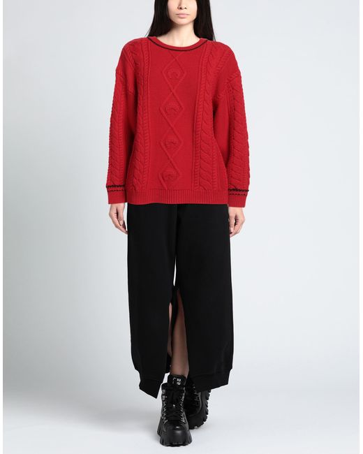 MARINE SERRE Red Sweater