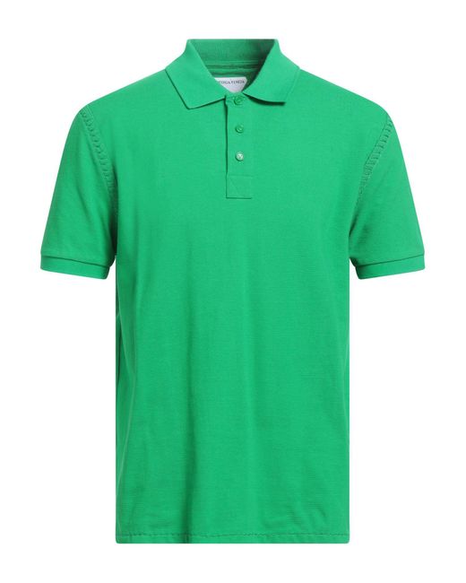 Bottega Veneta Green Polo Shirt for men