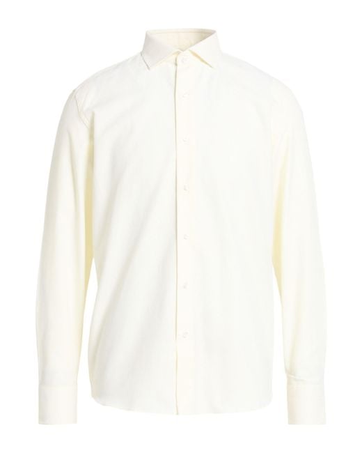 Caruso White Shirt for men