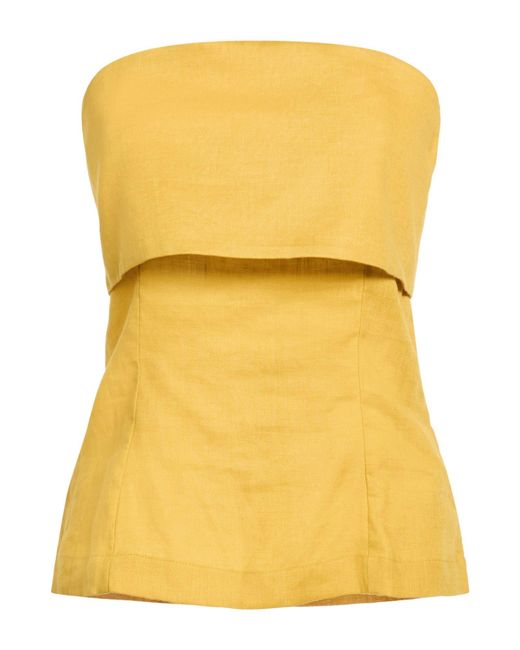 Semicouture Yellow Top